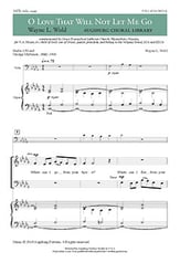 O Love That Will Not Let Me Go SATB choral sheet music cover